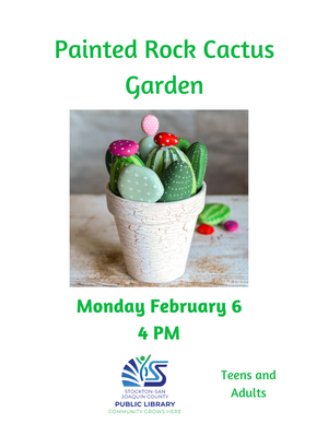 Painted Rock Cactus 